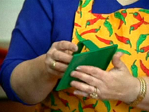 closeup of the masa spreader